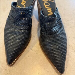 Sam Edelman Women's Black Woven Shoes